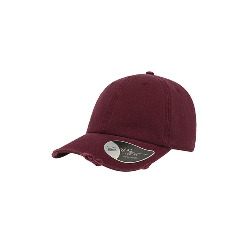 Gorra tipo dad hat desgastada, 100% algodón chino