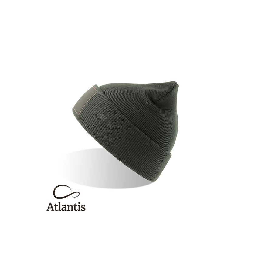 WIND-S CON PATCH Gorro Wind S Con Patch, 100% Poliéster Reciclado