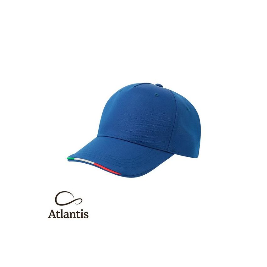 RECY FIVE ITALIA Gorra Recy Five Italia, 100% Poliéster Reciclado