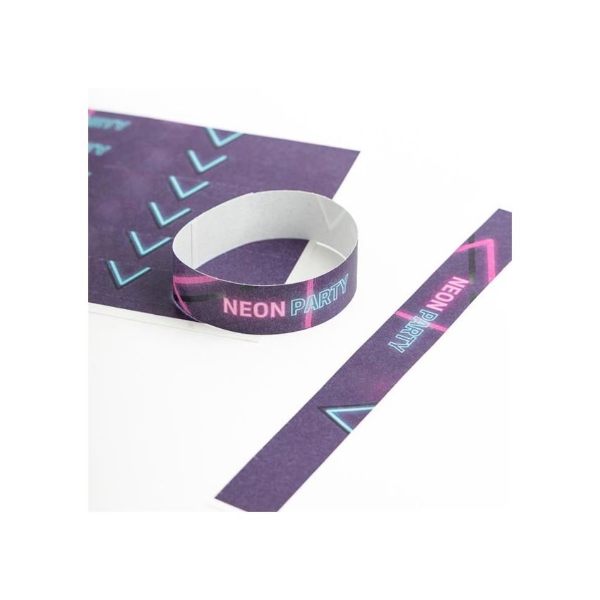 B-VIP Pulsera Tyvek digital