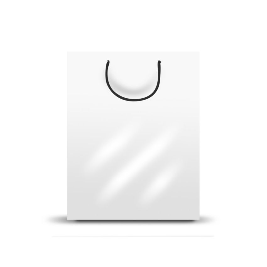 MidBag Saco de Papel Mediano, Vertical, Brillante