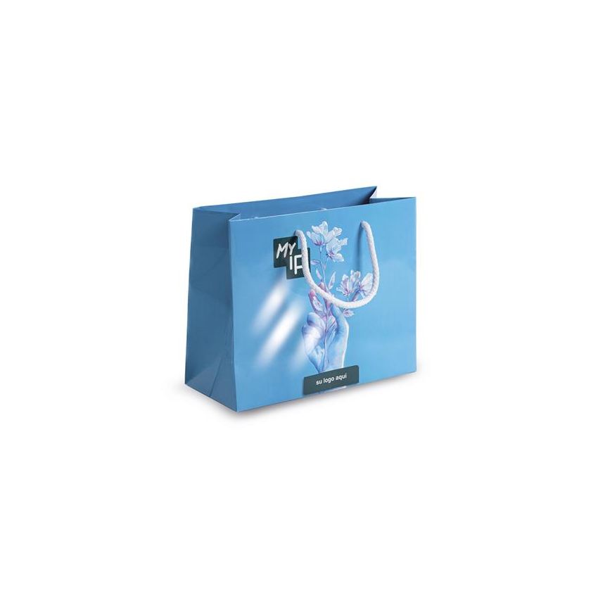 MidBag Bolsa de Papel Mediana, Horizontal, Brillante