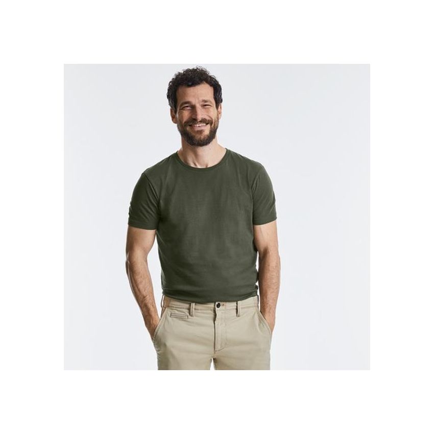 Camiseta Auténtica Pura Orgánica, 100% Algodón Orgánico
