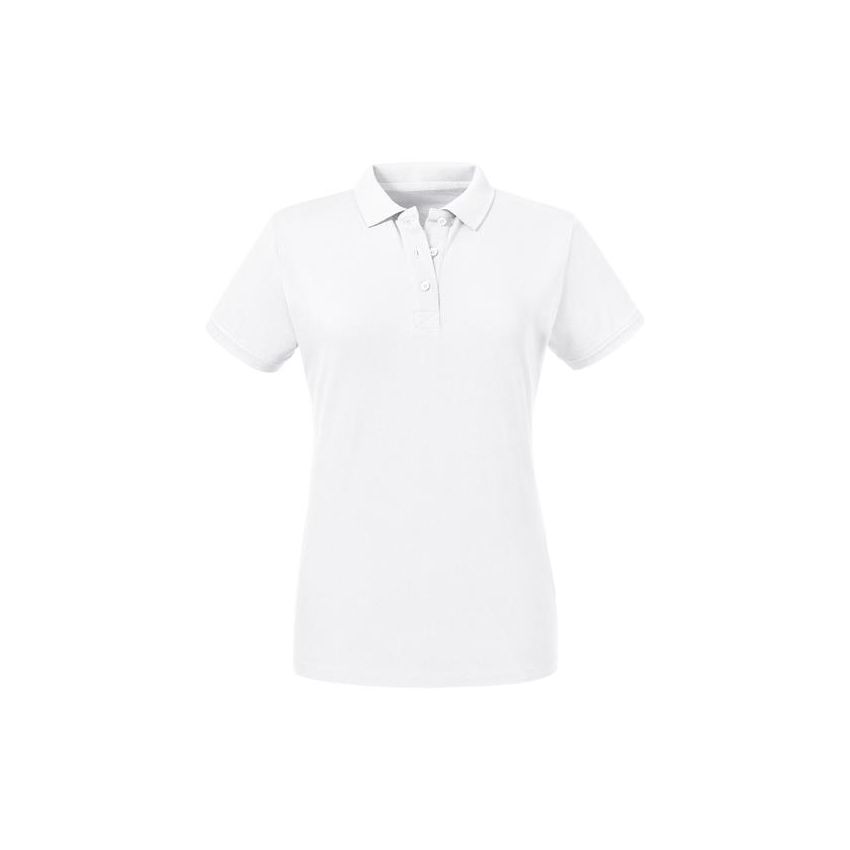 Polo Polo Puro Orgánico Ladies 215g - Blanco