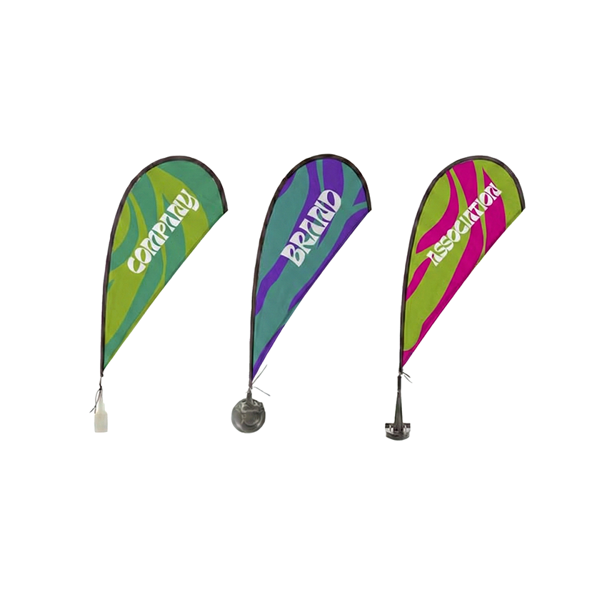 Bandera Drop 100% Personalizada, SMALL