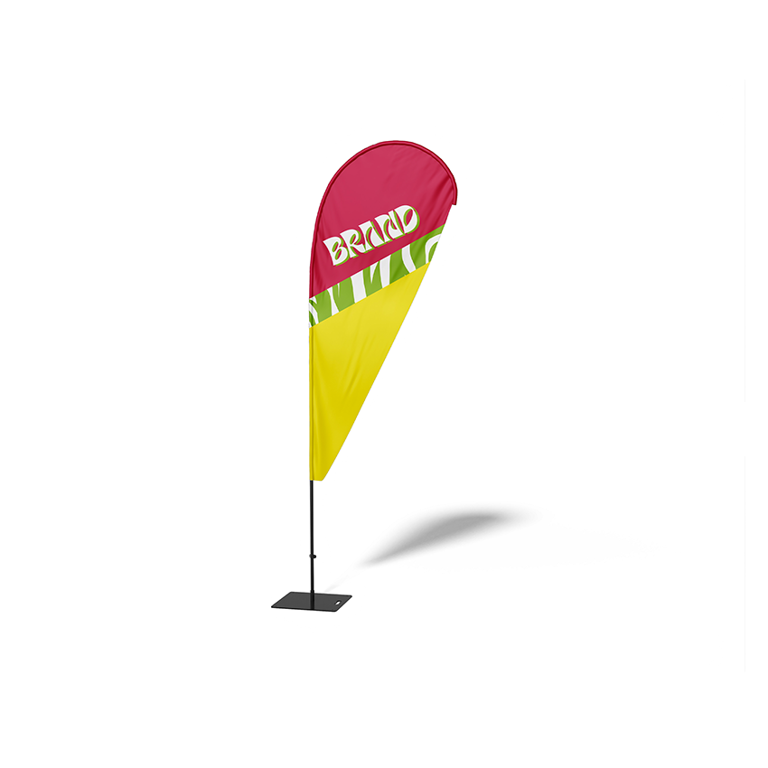 Bandera Drop 100% Personalizada, 2.2