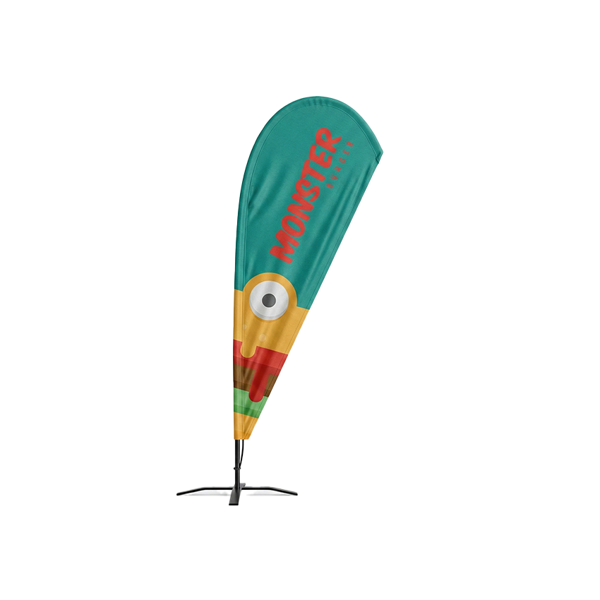 Bandera Drop 100% Personalizada, 4.7 STRONG