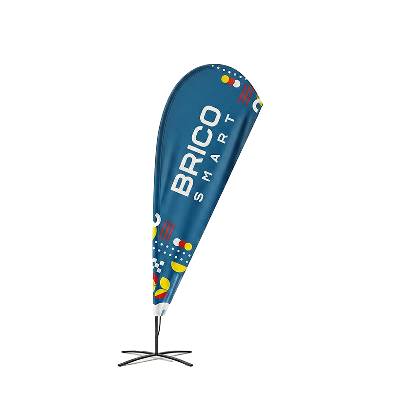 Bandera Drop 100% Personalizada, 4.8