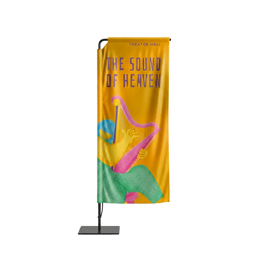 Bandera Rectangular 100% Personalizada, 3.0