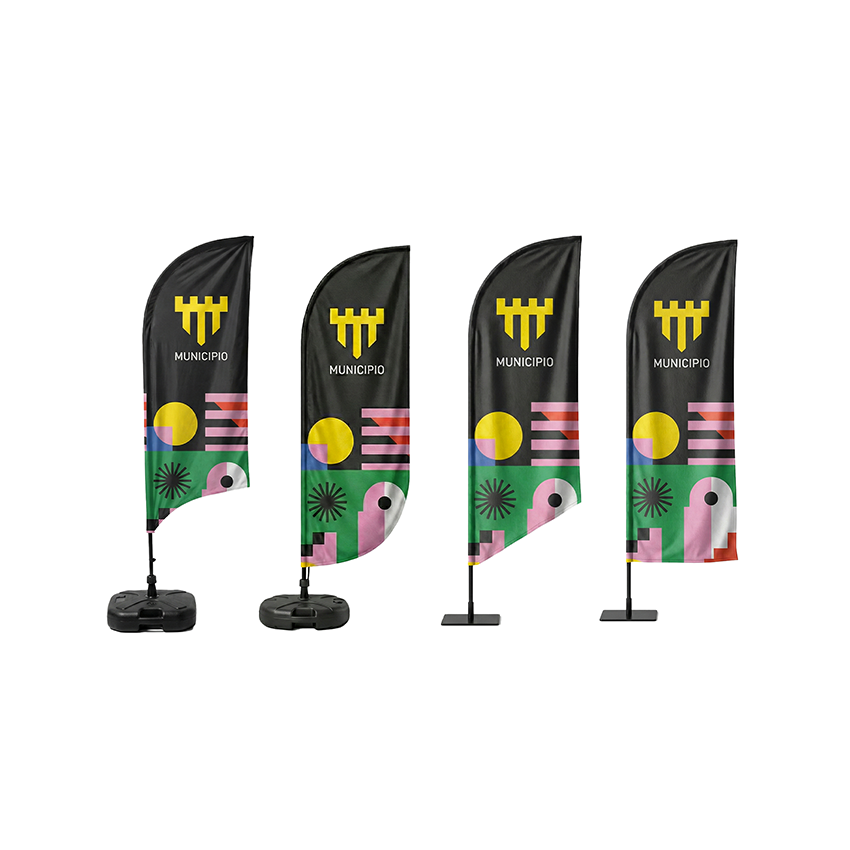 Bandera Wing 100% Personalizada, 3.45