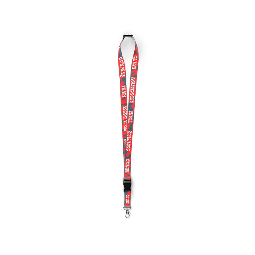 Lanyard 100% Personalizado LLAVERO CON CIERRE