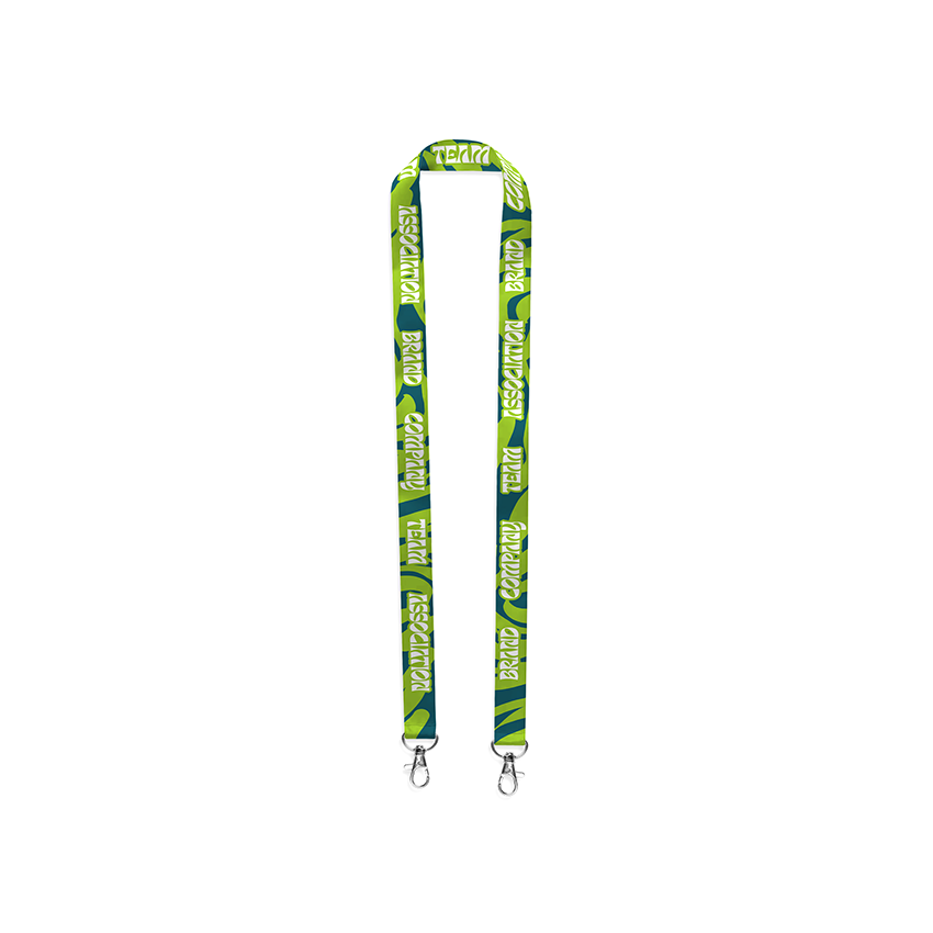 Lanyard 100% Personalizado DOS MOSQUETONES