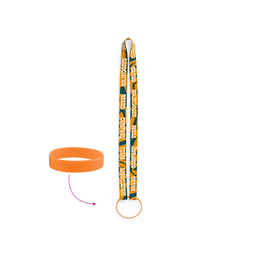 Lanyard 100% Personalizado PORTAVASOS