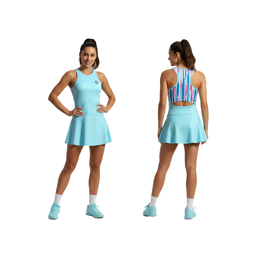 Vestido 100% Personalizada GRAND SLAM, ELASTANO