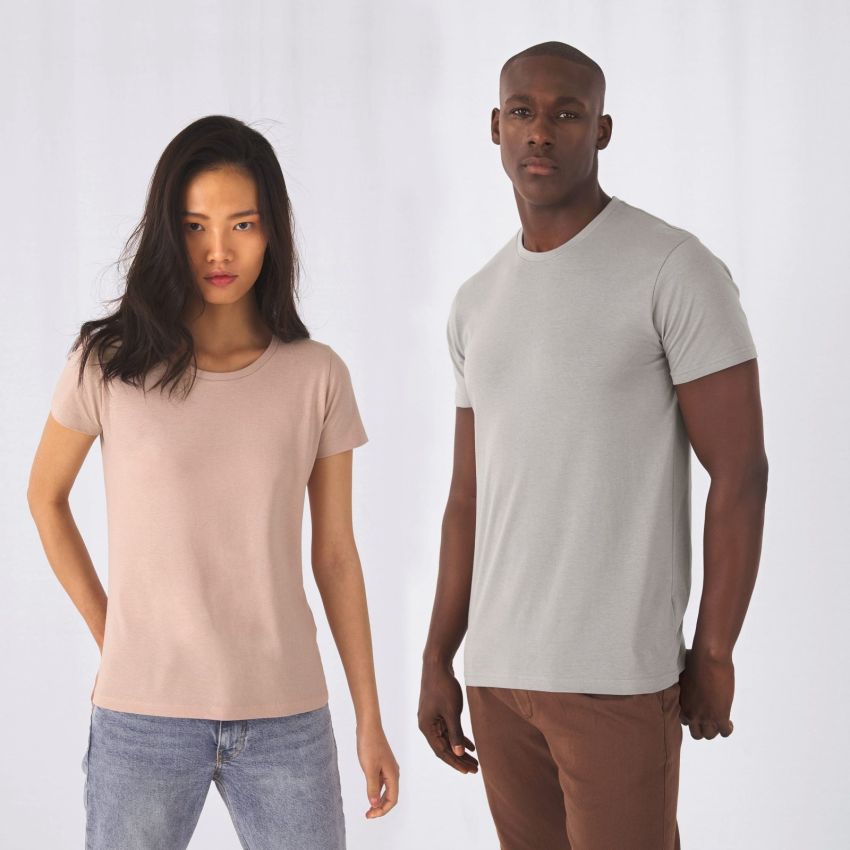 Camiseta orgánica Inspire de hombre con cuello redondo