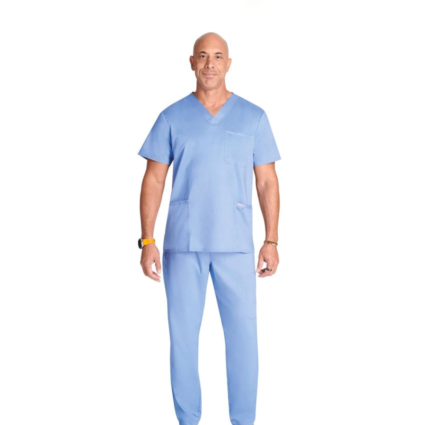 Túnica de cuello en V para hombre