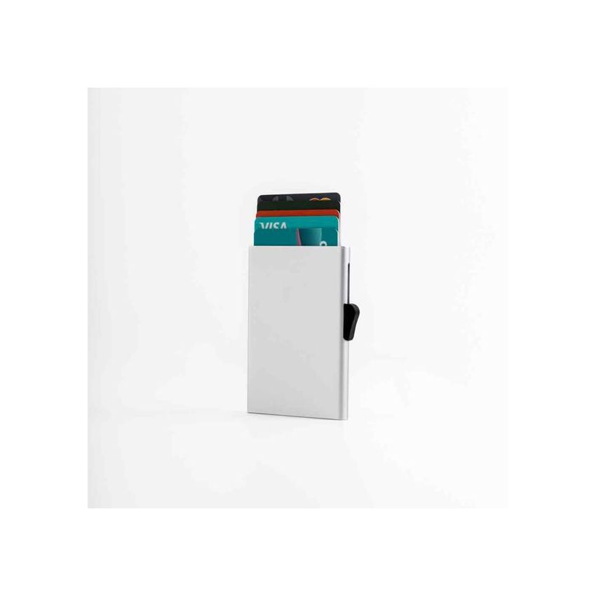 Tarjetero Porta-tarjetas C-Secure, de aluminio