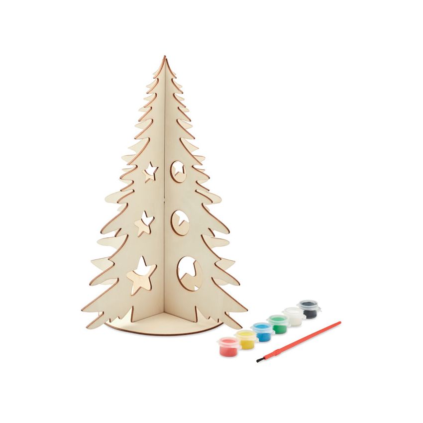 Árbol de Navidad de madera