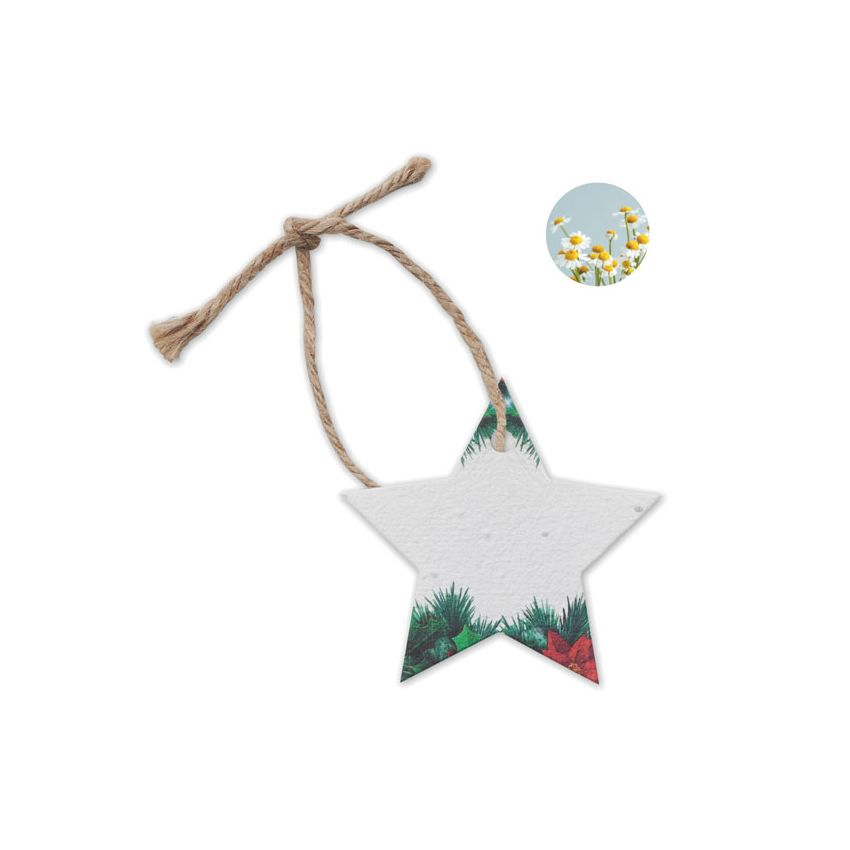 Christmas seed paper