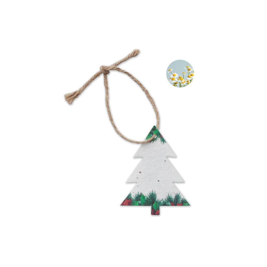 Christmas seed paper