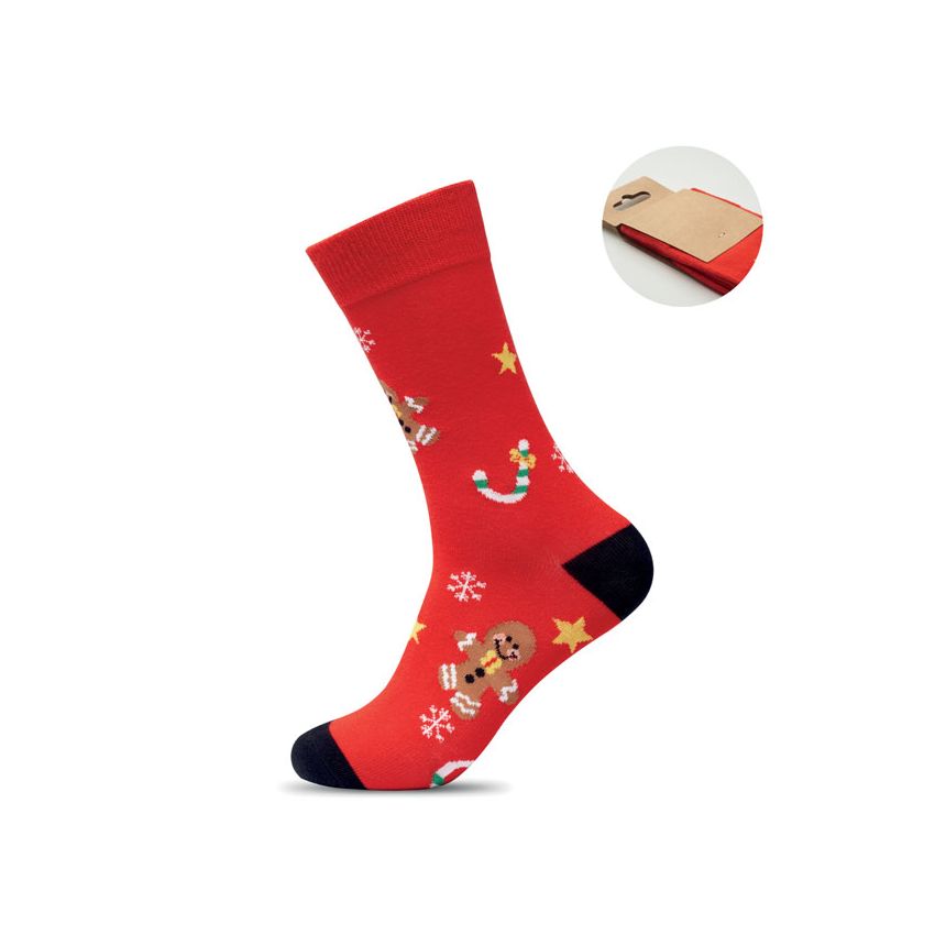 Par de calcetines de Navidad M