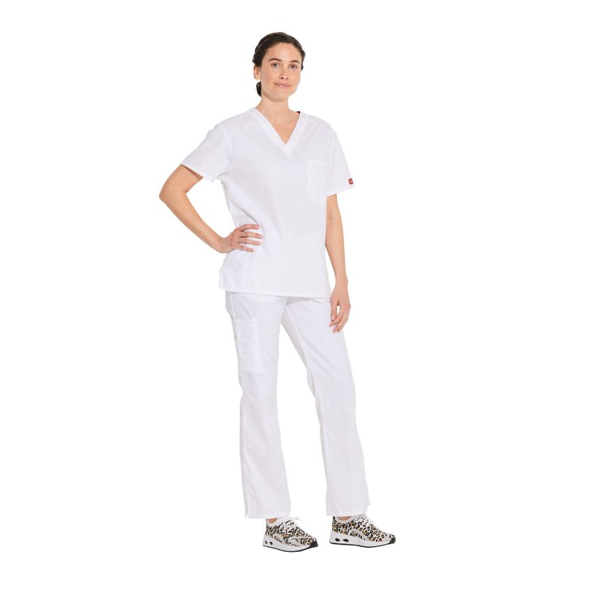 Túnica escote en V unisex