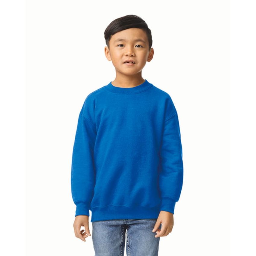 Sudadera infantil con cuello redondo HEAVY BLEND™