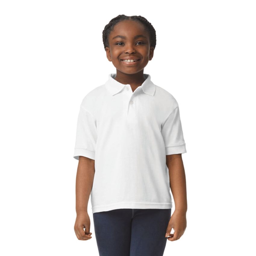 Polo infantil de punto Jersey transpirable Dryblend