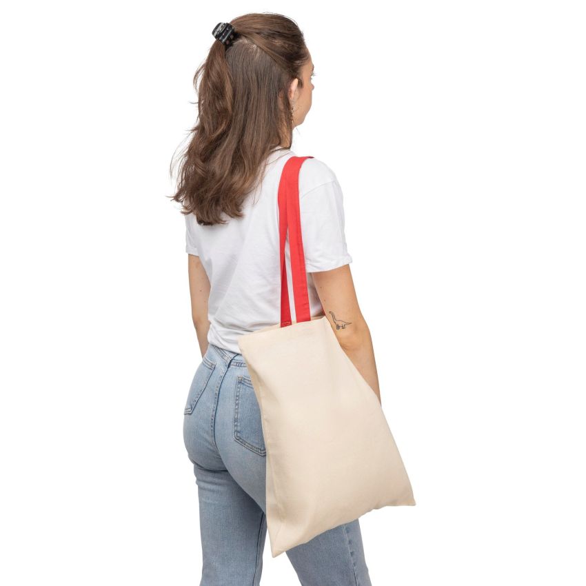 Bolsa de la compra de algodón Oeko-Tex® (140 g/m2) Maris
