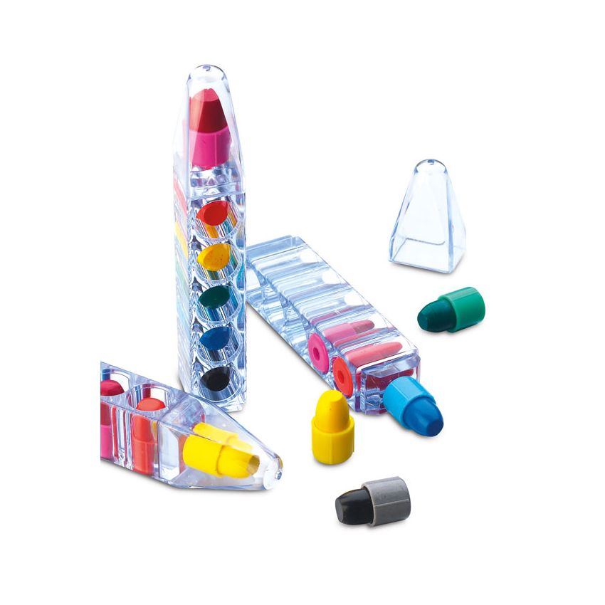 Juego de ceras de colores