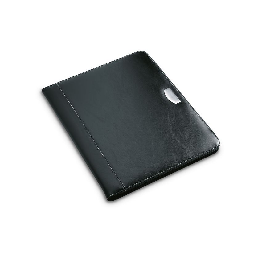 Carpeta A4 con bloc de 20 páginas.