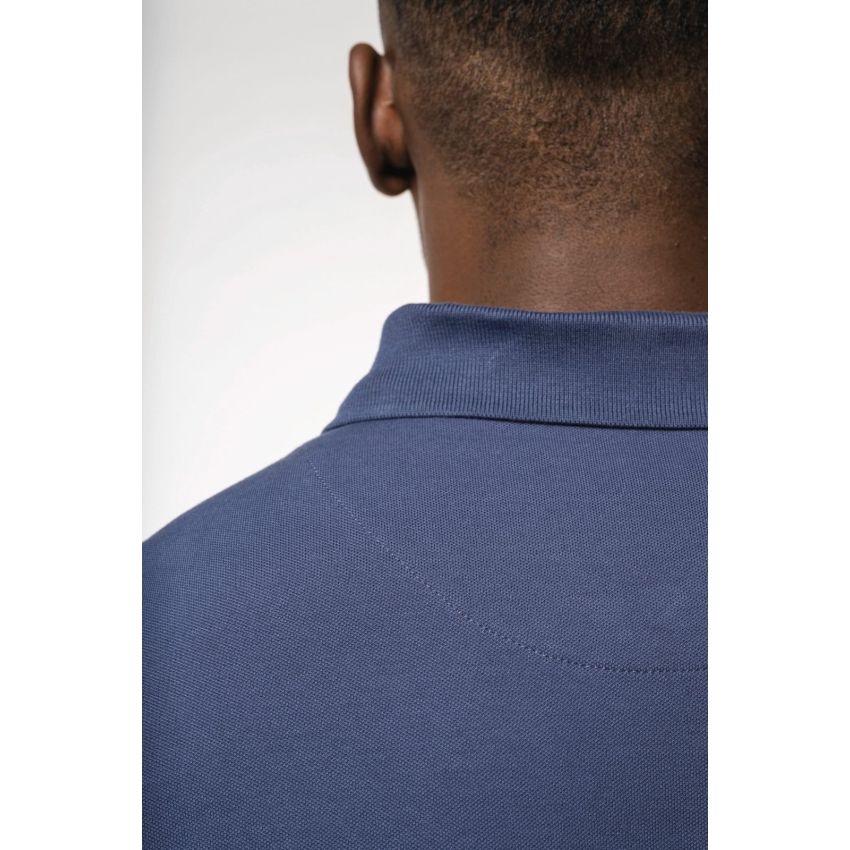 Polo de piqué de manga corta para hombre