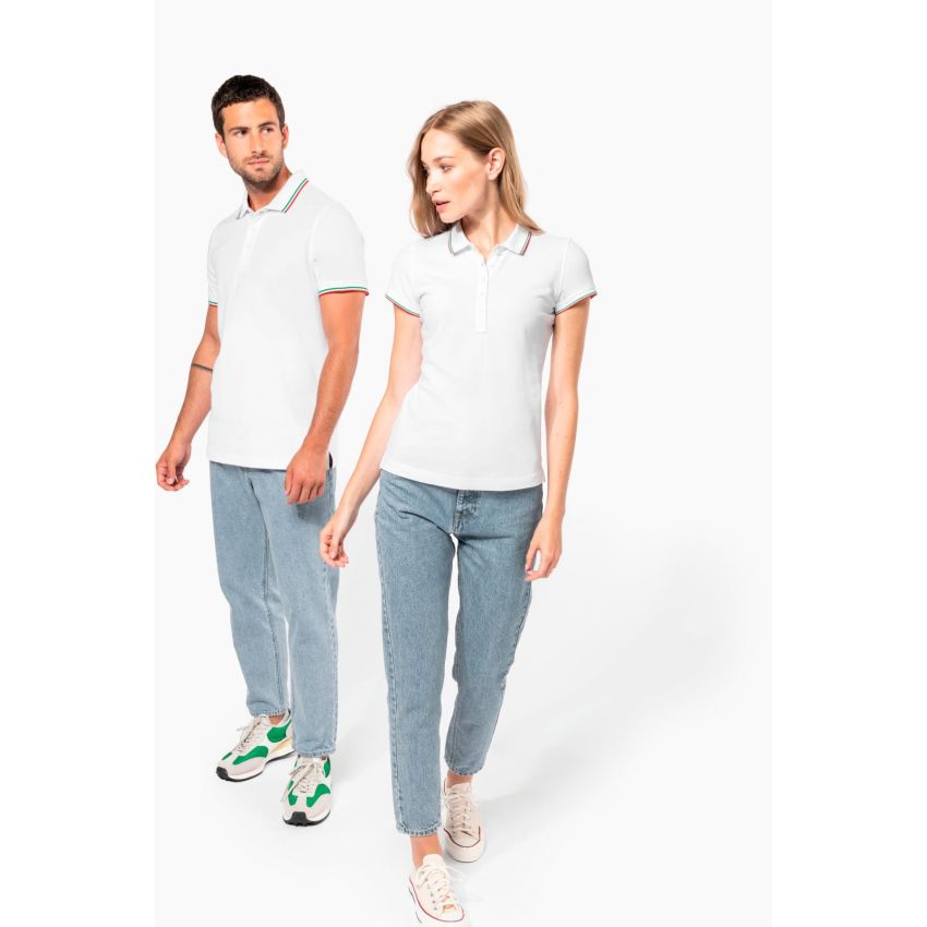 Polo de mujer de manga corta