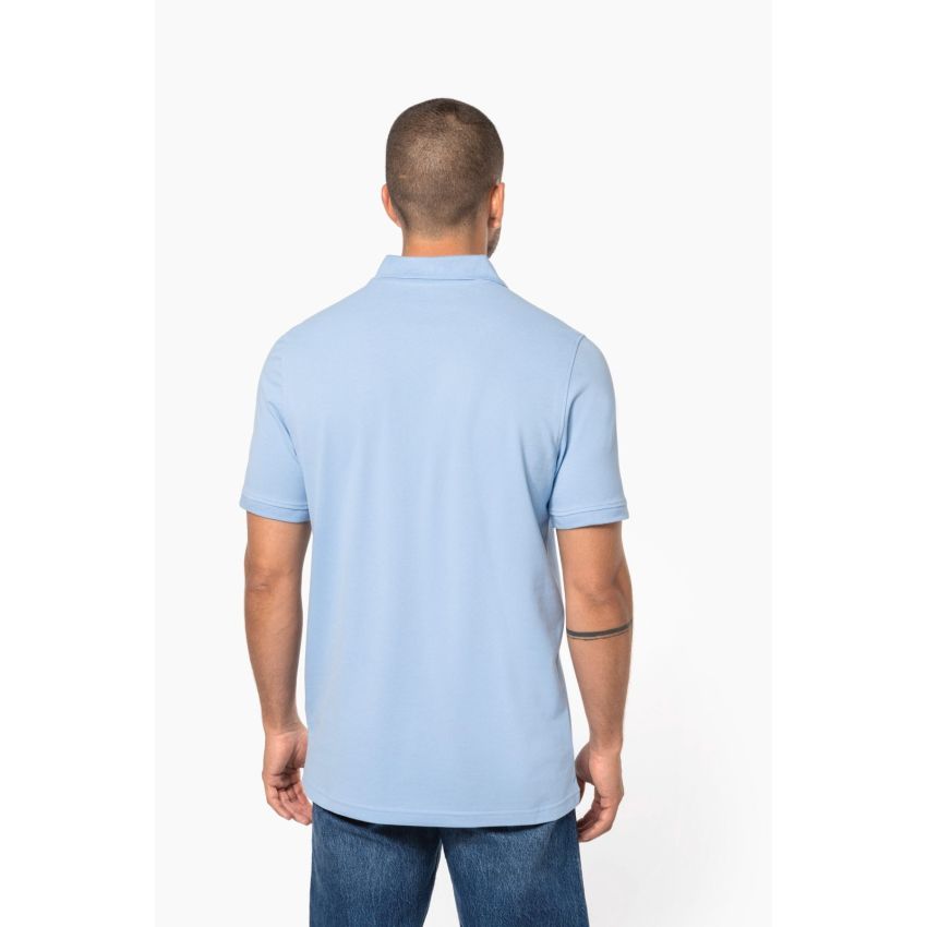 Polo de hombre de manga corta de piqué