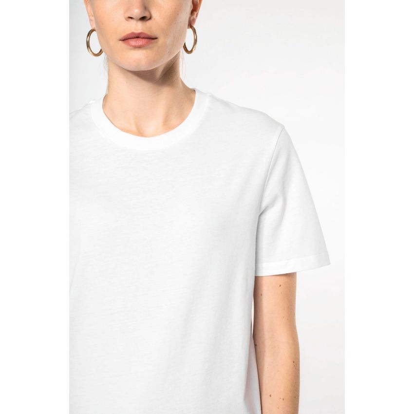 Camiseta de manga corta unisex de cuello redondo