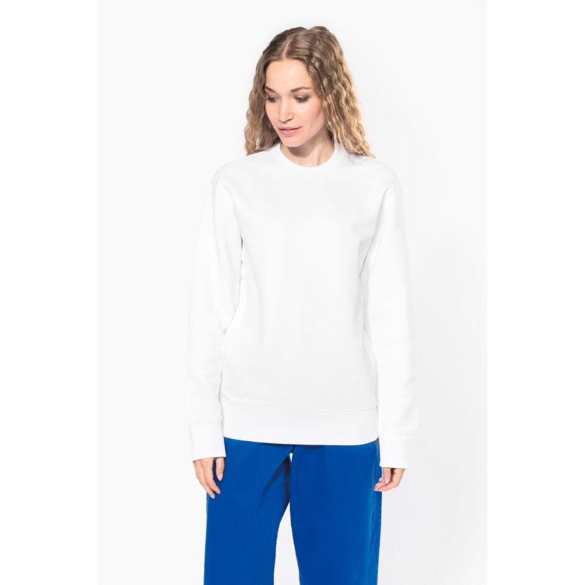 Sudadera con cuello redondo