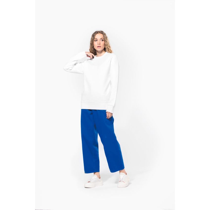 Sudadera con cuello redondo