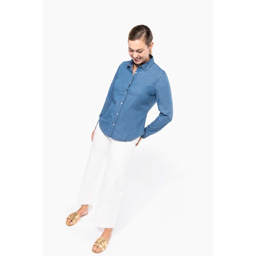 Camisa vaquera de mujer