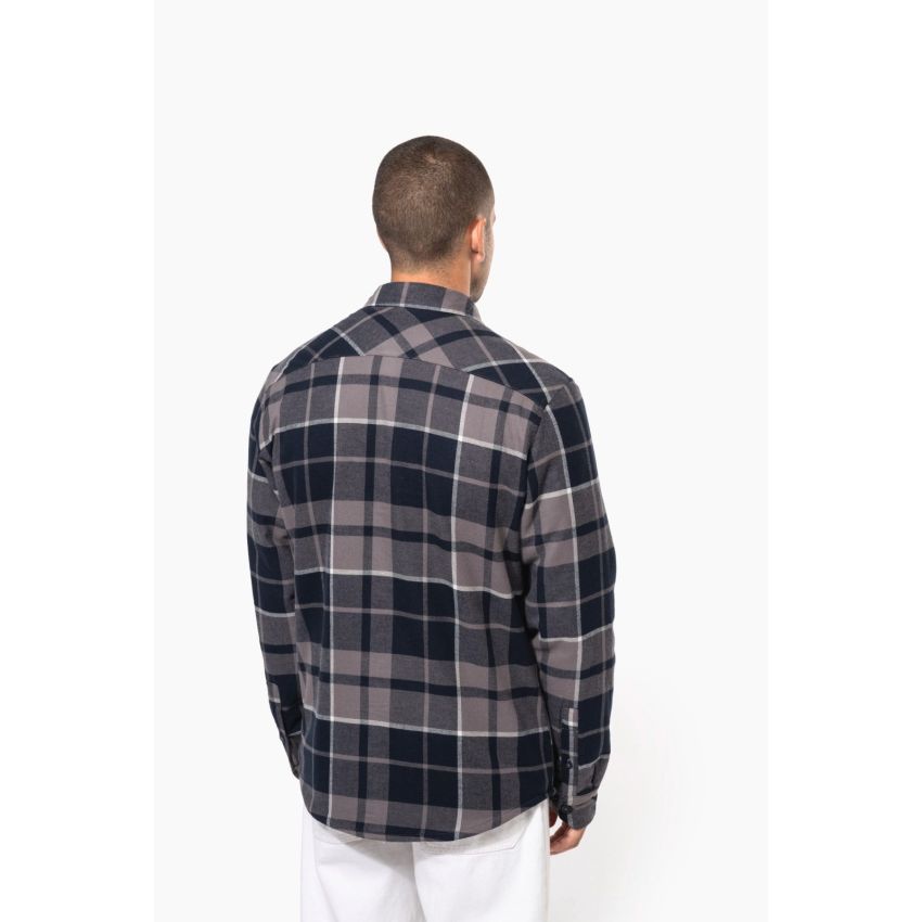 Camisa de cuadros con forro de borreguito