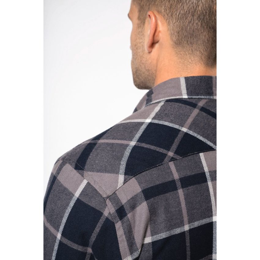 Camisa de cuadros con forro de borreguito