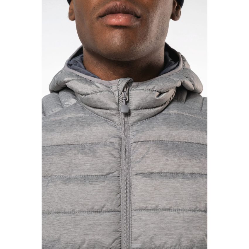 Chaqueta acolchada ligera con capucha