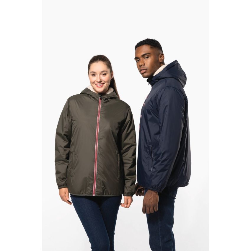 Abrigo forrado con sherpa unisex