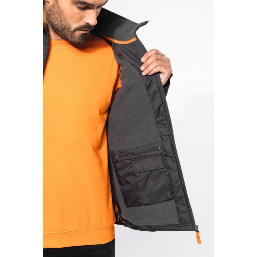 Cazadora de hombre con mangas desmontables