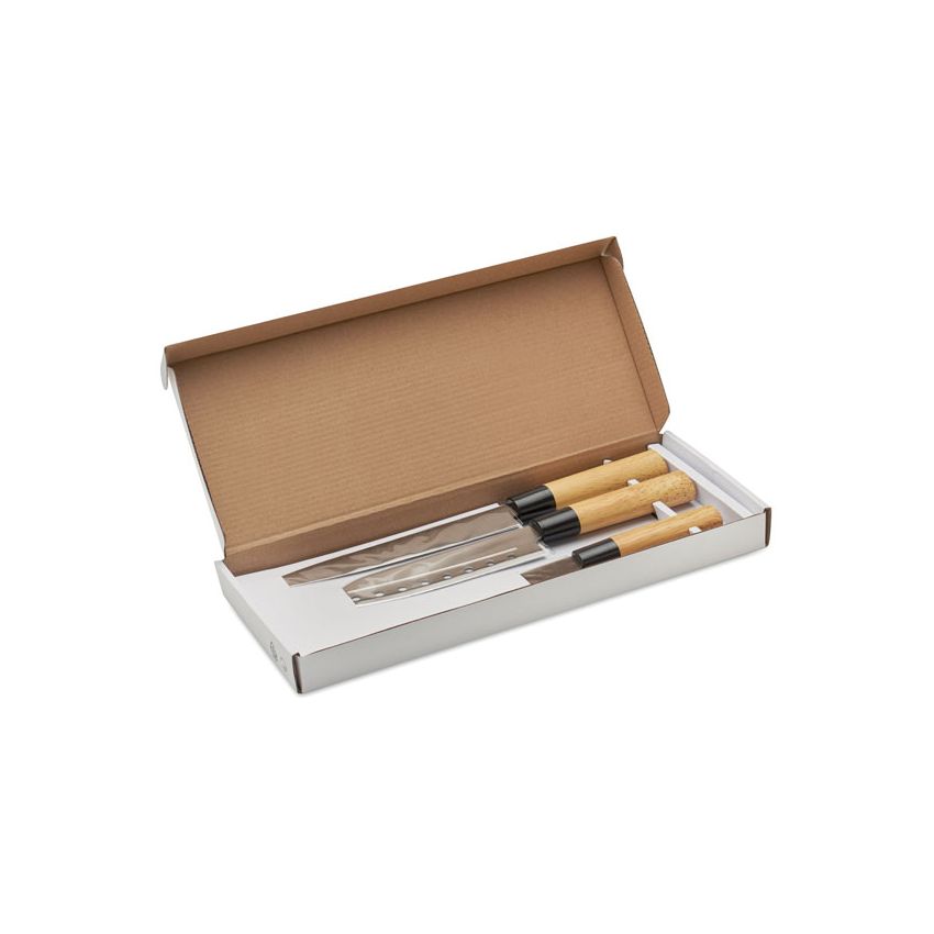 Set de cuchillos estilo japonés