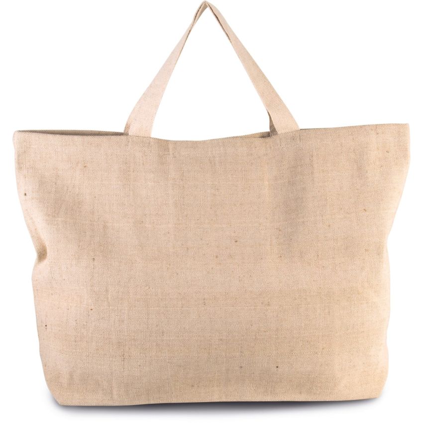 Large multipurpose shopping bag, rustic style