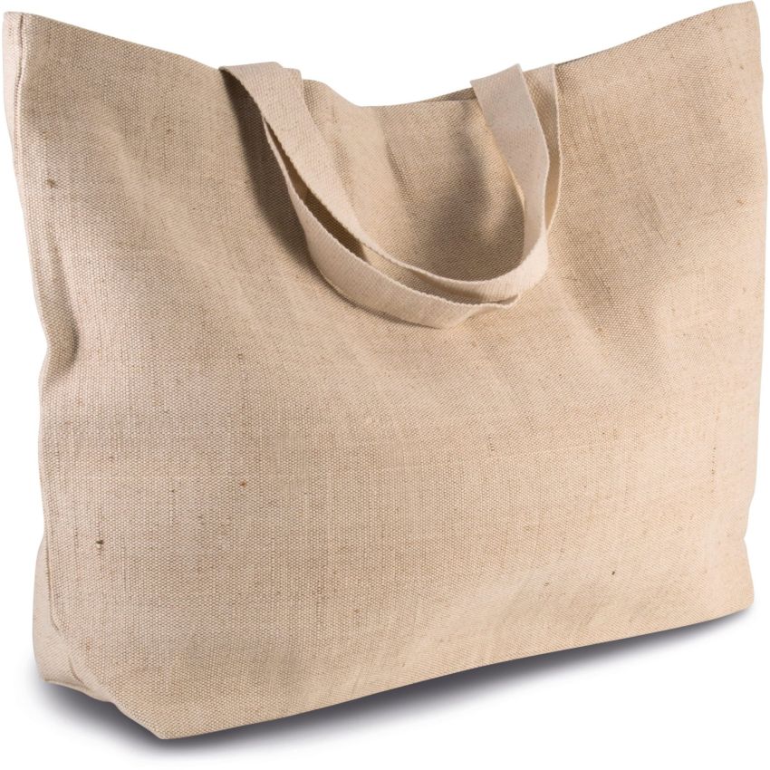 Large multipurpose shopping bag, rustic style