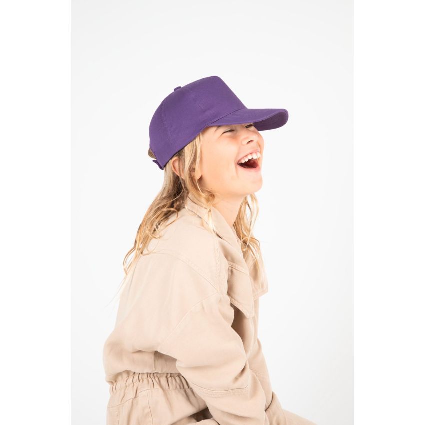 Gorra infantil de algodón - 5 paneles