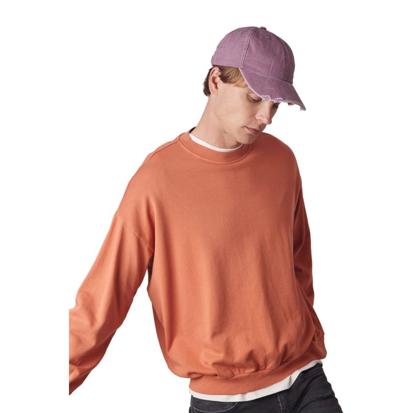 Gorra vintage con efecto desgastado - 6 paneles