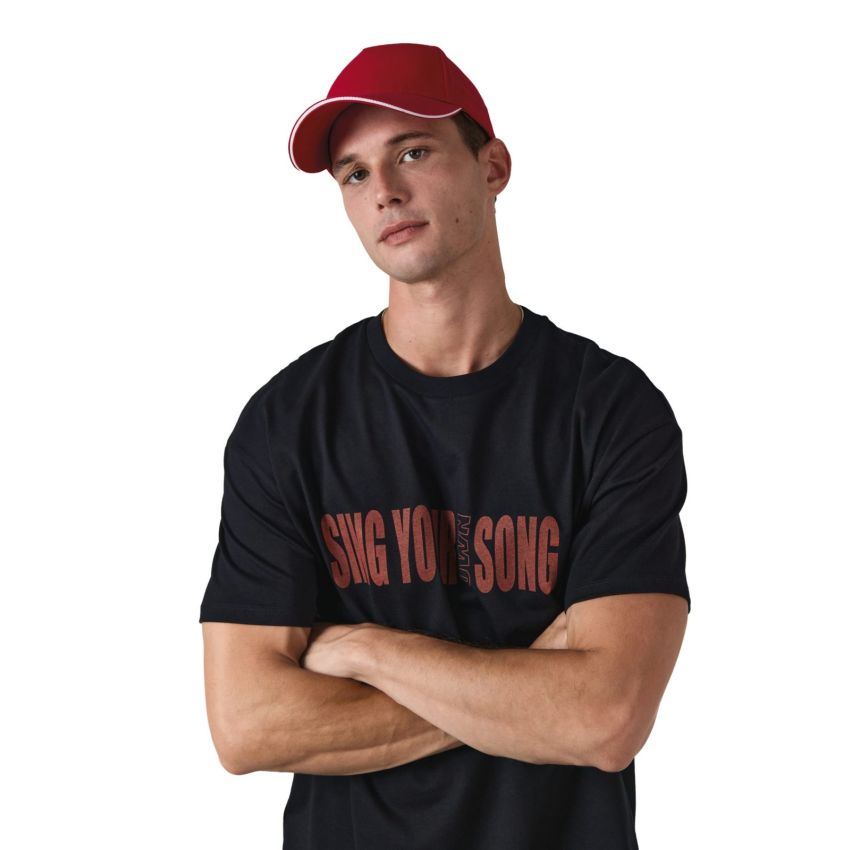Gorra de 5 paneles con visera sandwich - K-up Gold Label