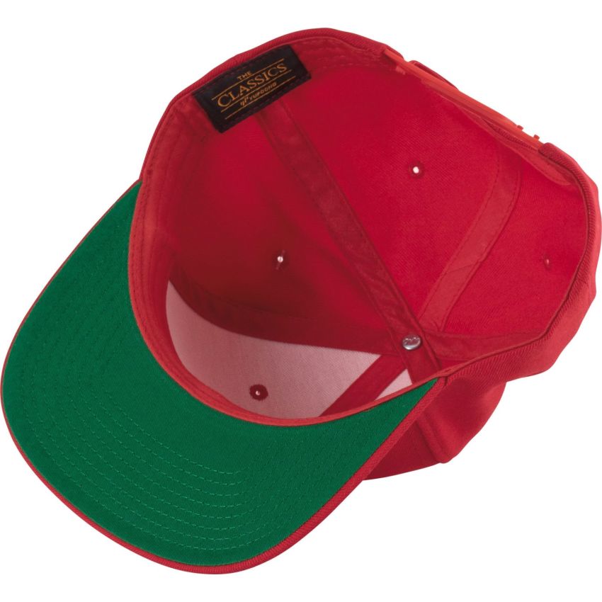 Gorra con visera derecha - 6 paneles